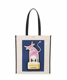 TOPKAPI 【Breath TOPKAPI】サヴィニャック × Breath TOPKAPI アート プリント フラット オーガニックキャンバス トート バッグ