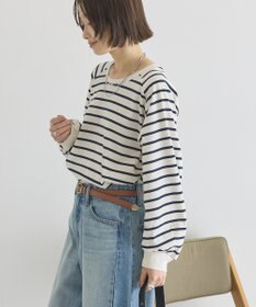 AMERICAN HOLIC フレアラグランボーダーロンＴ