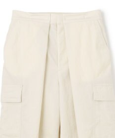BEIGE， 【洗える】ACANTHUS / カーヴィーシルエットカーゴパンツ