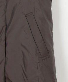 自由区 S 【撥水加工・洗える】ステッチレスダウン コート