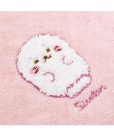 Mother garden しろたん サガラミニタオル 《桃》 単品  25cm×25cm