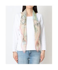 UNBILLION カシュネ cache nez / 横浜アーカイブシフォンスカーフ「スイス」