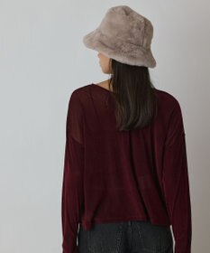 GRACE CONTINENTAL フロッキーオーバーカットトップ