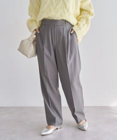 Green Parks あったか裏起毛きれいシルエットパンツ