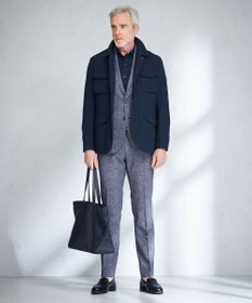 JOSEPH ABBOUD 【ウエストも伸びる！/驚きの多機能性】ライトウェーブ パンツ