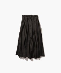 ATON NATURAL DYED LINEN LAWN | ギャザースカート