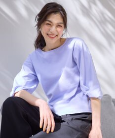 ANY 【WEB限定】シルケットスムース ツイストリーブプルオーバー