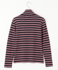 23区GOLF 【WOMEN】【吸湿発熱】グランサーモ ボーダー柄 モックネック カットソー