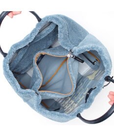 A.D.M.J. 【もこもこ】オスカー/コード刺しゅうキューブトート34cm(Dカン＋)