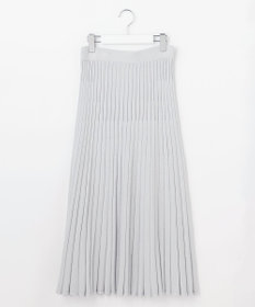 ANY SIS CICA加工 ニット フレア スカート