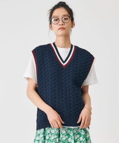 J.PRESS YORK STREET 【UNISEX】チルデンニットベスト