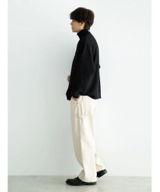 CRAFT STANDARD BOUTIQUE ケーブル柄カットカーディガン1