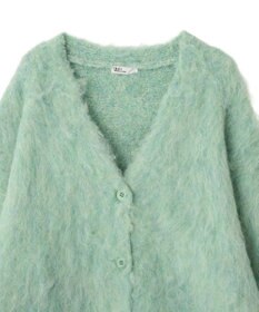 CRAFT STANDARD BOUTIQUE カール起毛モヘアライクVネックニットカーディガン