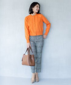 組曲 【WEB限定】T/Rツイルストレッチ テーパードパンツ