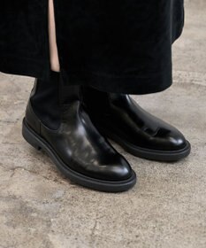APOM 本革ウォータープルーフチェルシーブーツ30