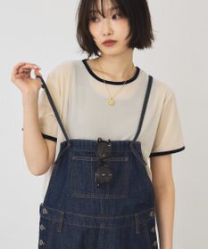 AMERICAN HOLIC シアーベロア配色プルオーバー