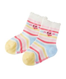MIKI HOUSE HOT BISCUITS 【9-19cm / 靴下2足セット】 クルー丈 ソックスパック2足セット