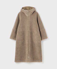 GRACE CONTINENTAL ウールボアムートンフードコート