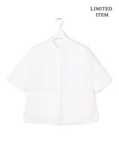 ICB L 【先行予約・WEB限定】レースコンビクロップドシャツ