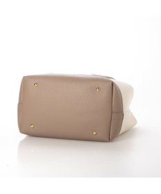 UNBILLION 【テレビ ドラマ着用アイテム】cachecache ショルダー付きパーテーション合成皮革トート