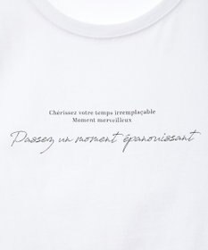 Green Parks ノースリーブ筆記体ロゴプルオーバー