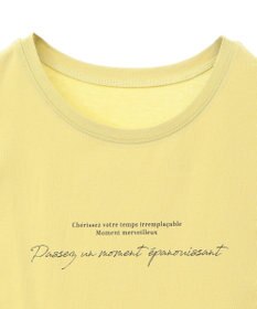 Green Parks ノースリーブ筆記体ロゴプルオーバー