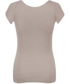 Wing インナー 【綿の贅沢オーガニック フラットタイプ】 オーガニックコットン混素材 ひびきにくくさらっと薄くて軽い ２分袖 EL1248 ウイング／ワコール