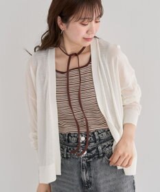 Green Parks 接触冷感ゆったりカーディガン