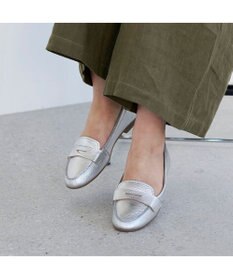 ing <ing>【WEB限定】レザーコインローファー