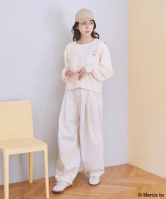 earth music&ecology 【予約】miffy/earth モコモコカーディガン