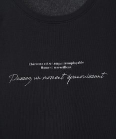 Green Parks ノースリーブ筆記体ロゴプルオーバー