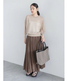 Te chichi 【接触冷感】シアーフレアイージースカート