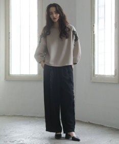 Green Parks ■ＥＳＣＡＲ　センターフリルワイドパンツ