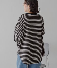 AMERICAN HOLIC ソフトタッチボーダープルオーバー