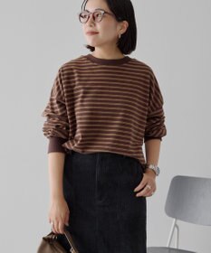 AMERICAN HOLIC ソフトタッチボーダープルオーバー