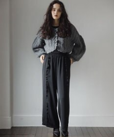 Green Parks ■ＥＳＣＡＲ　センターフリルワイドパンツ