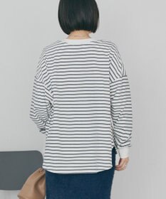 AMERICAN HOLIC ソフトタッチボーダープルオーバー