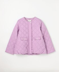 組曲 KIDS 【150-170㎝】マフラー付き中綿キルト アウター