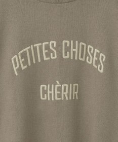 AMERICAN HOLIC コットンブレンドスウェットライクロゴニットトップス