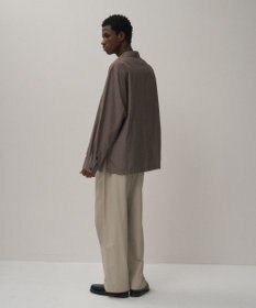 ATON LIGHT TC GABARDINE | ウォッシュドワイドパンツ - UNISEX