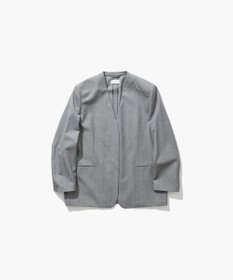 ATON WOOL SILK TWILL | カラーレスジャケット