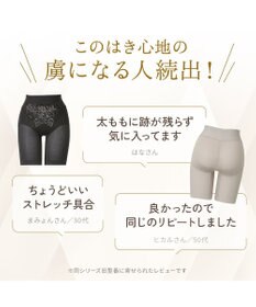 BRADELIS New York 【BRADELIS NewYork peace】綿混フィットレースガードル24 ブラデリス  1枚履きできるガードルショーツ