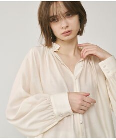 GRACE CONTINENTAL ヘムレースギャザートップ