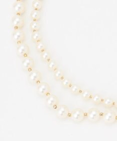 23区 【ご好評につき追加】2WAY パール ロング ネックレス