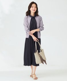 ANY SIS 【UVケア】エアリープリーツ ワンピース