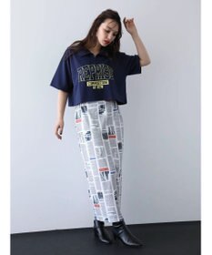 Green Parks ＥＧＯＩＳＴ　ハーフＺｉｐロゴ５分袖プルオーバー