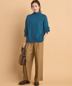 23区 S 【見上愛さんコラボカラー/Oggi掲載】カシミヤブレンド ハイネック ニット