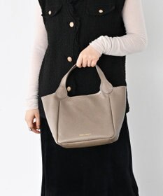 Hekhèr Le Style de Vie 【日本製/セレモニーにも】シュリンクレザー ハンドバッグ small