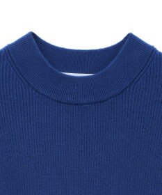 Green Parks もちやわ　袖口釦リブニットプルオーバー