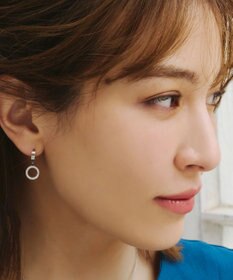 Tiaclasse 【金属アレルギー対応】 ハングサークルピアス